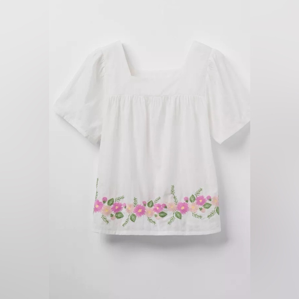 NWT Matilda Jane Enchanted Garden Best-Dressed Embroidered Blouse Size S - Picture 2 of 11